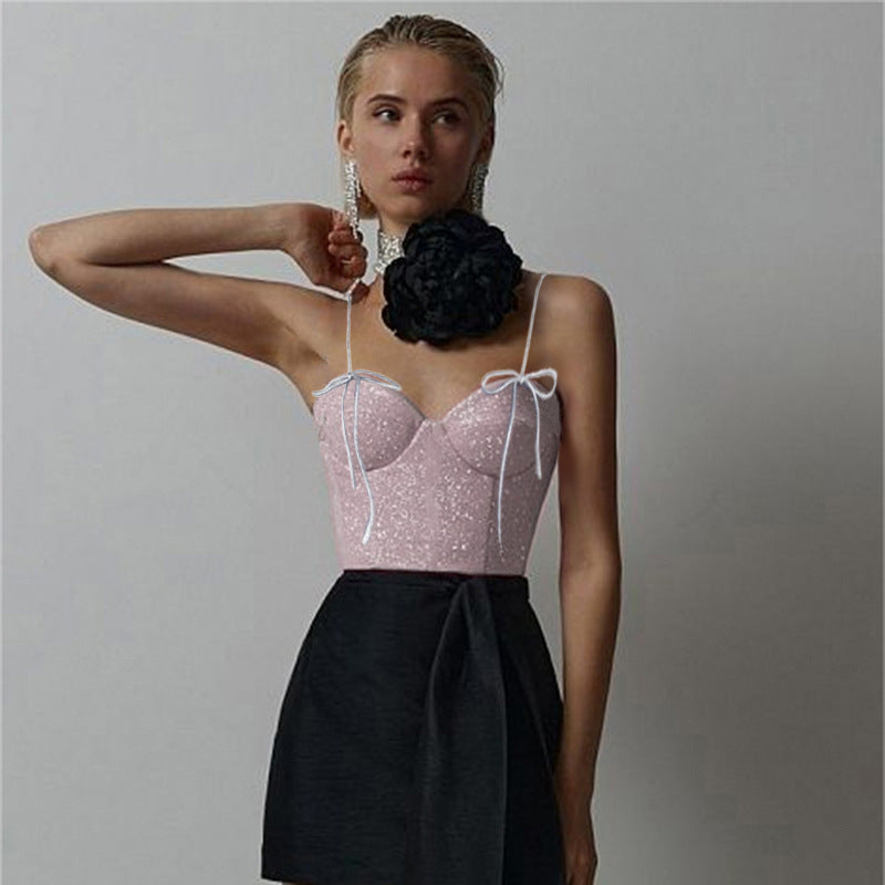 Slim Fit Women's European And American Style Camisole