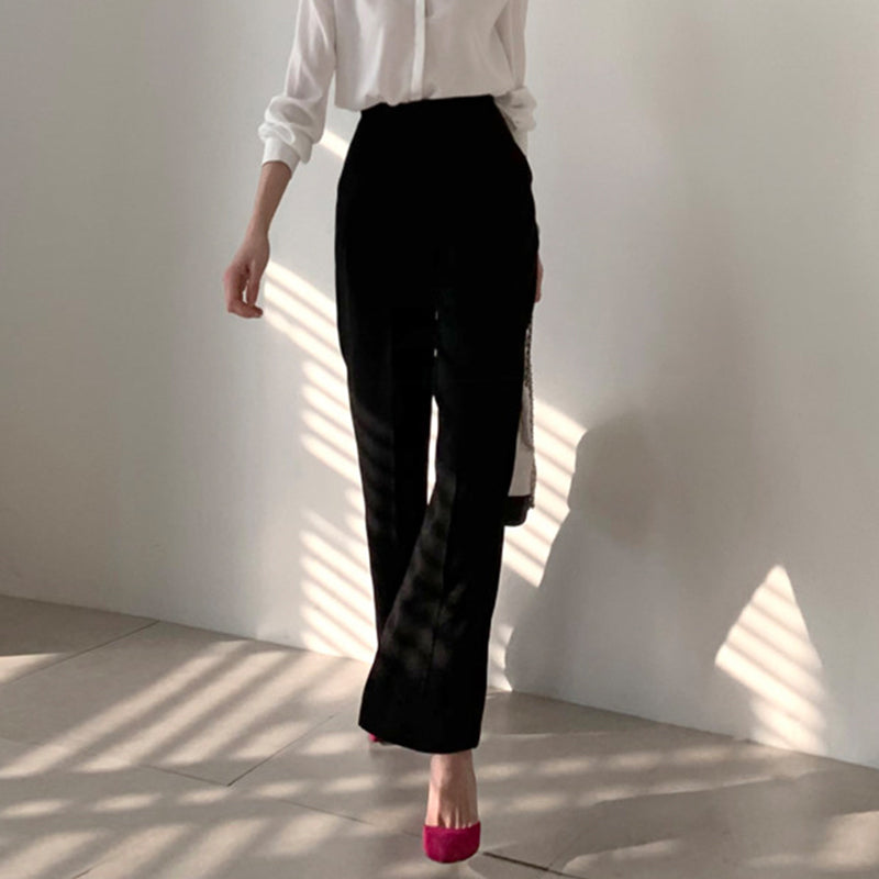 Beige Suit Pants And Trousers