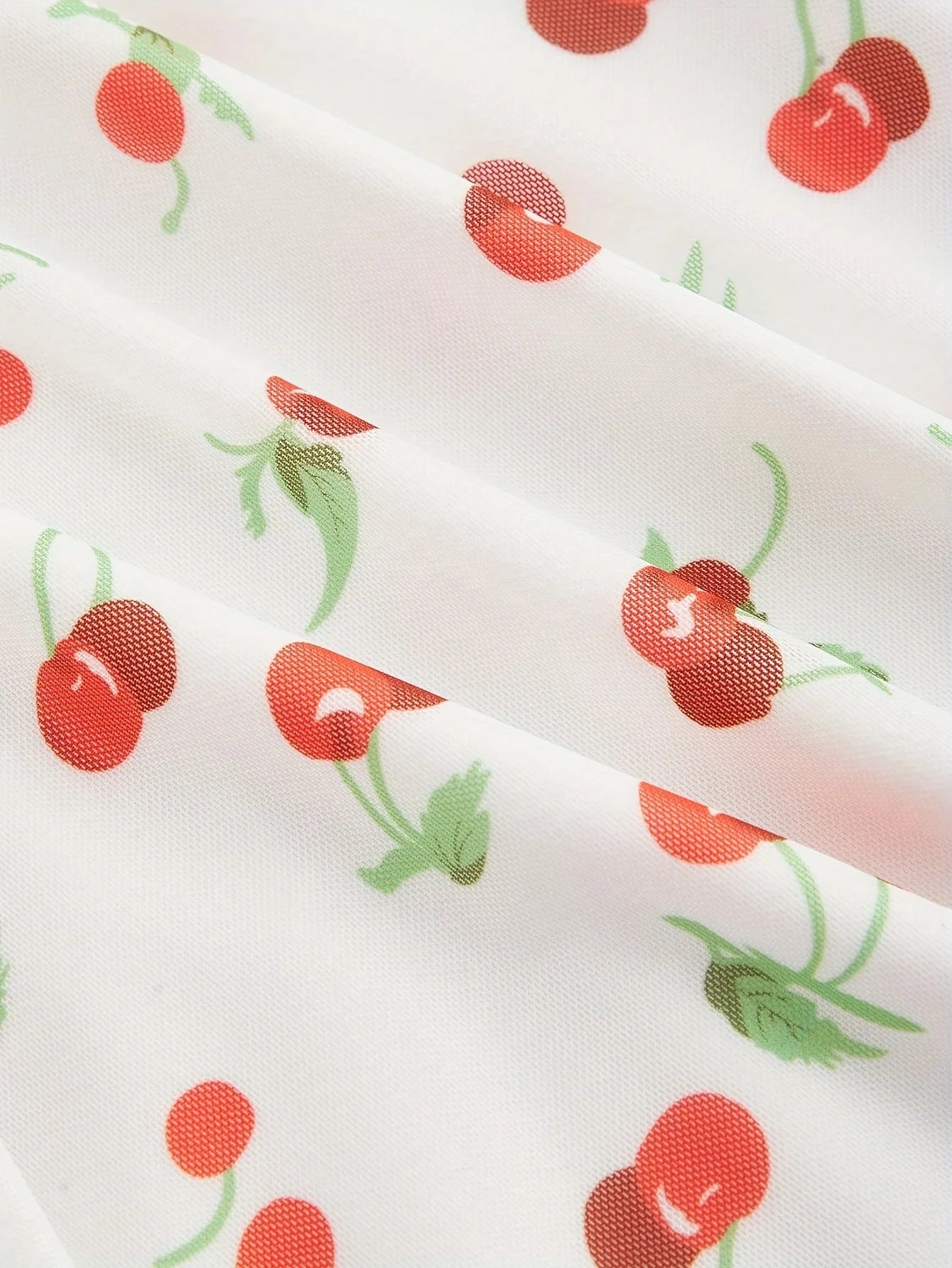 Cherry Printed Vintage Summer Dresses