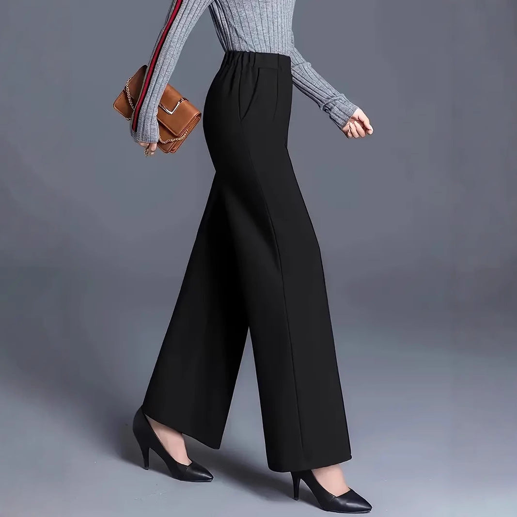 Straight Casual Suit Pants