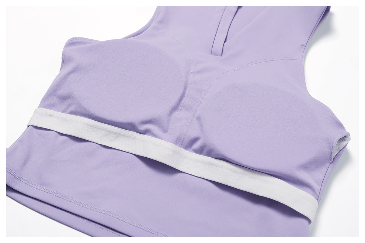 Collared Crop Top