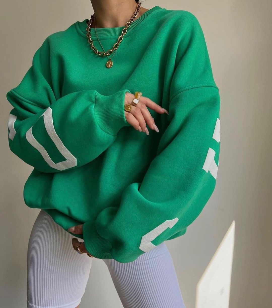 Casual Print Thickened Sweaters