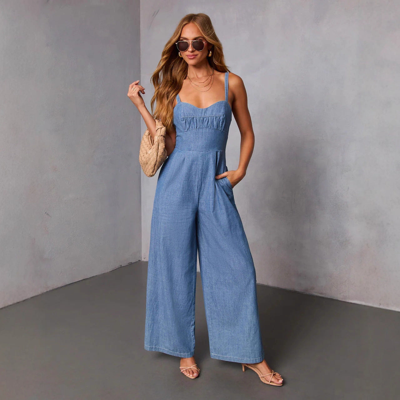Workwear pockets Jumpsuit