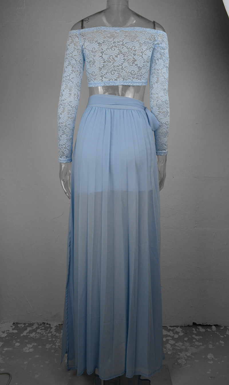 Lace chiffon Blouse