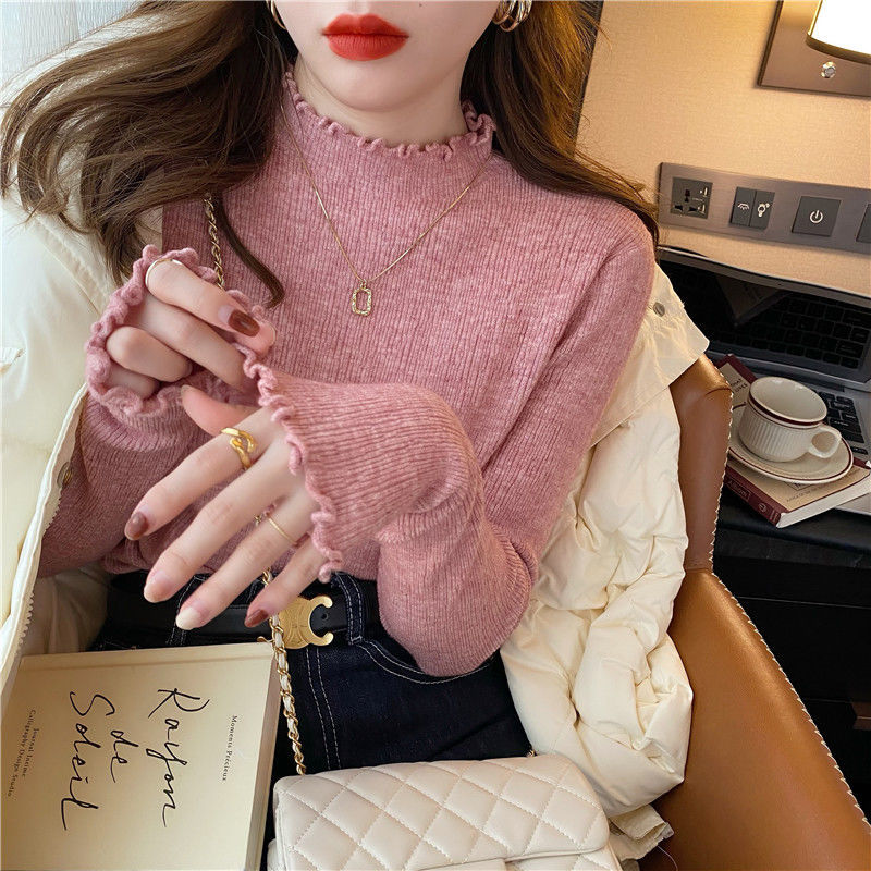 Half Turtleneck Bottoming TShirt Autumn And Winter