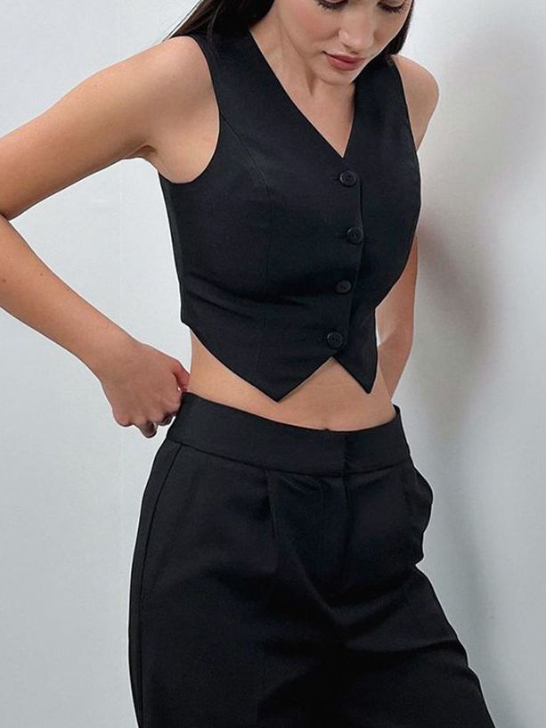 Temperament Vest Suit Pants