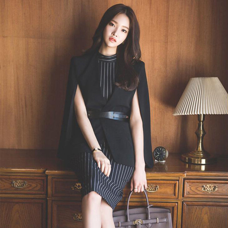 Women Striped Office wear dress
