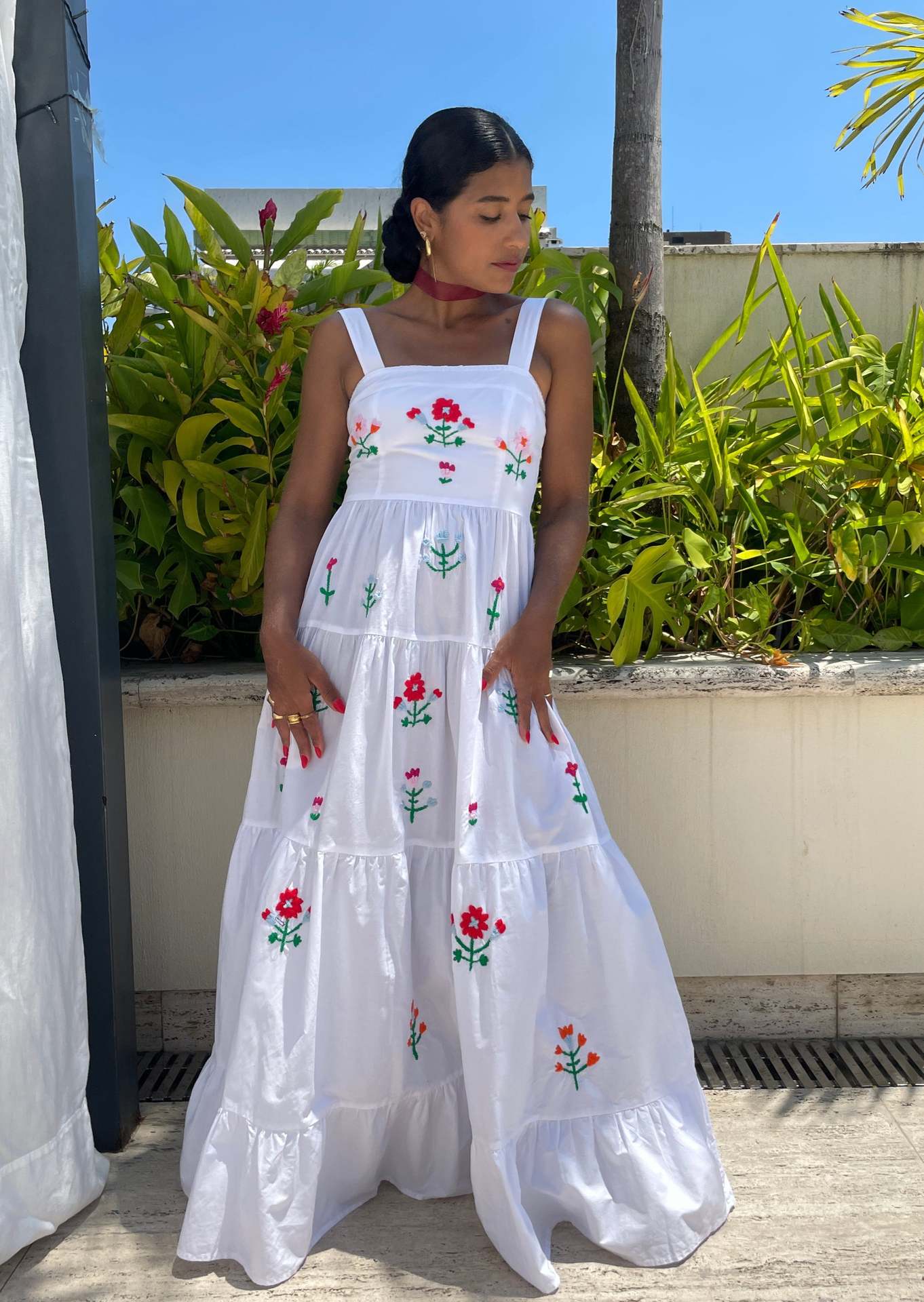 Beach Vacation Long Dress Women