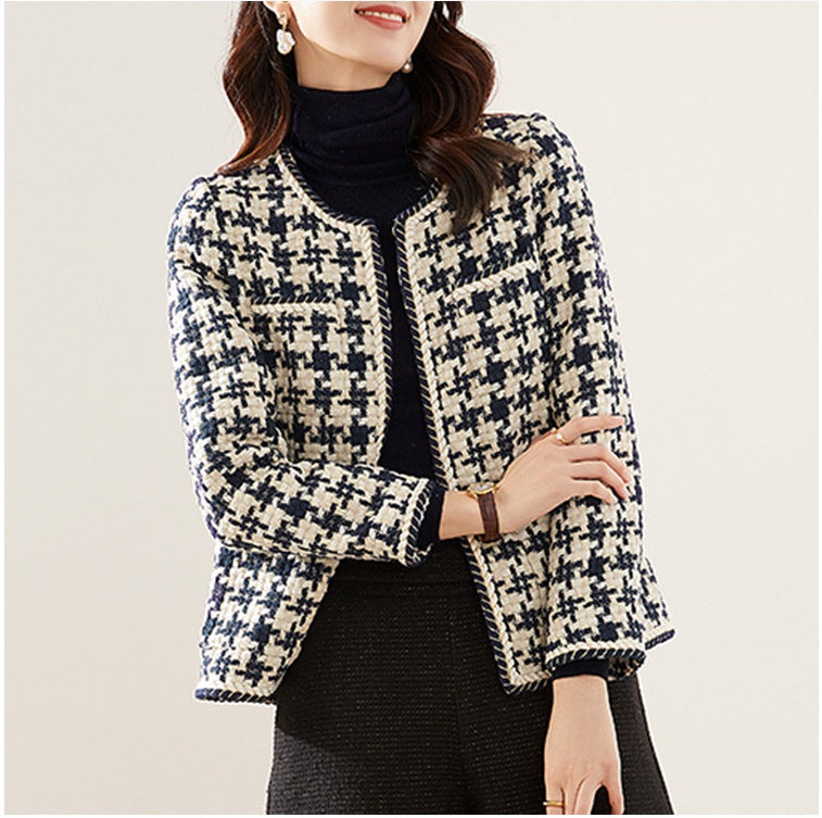 Houndstooth Jacket Outerwear