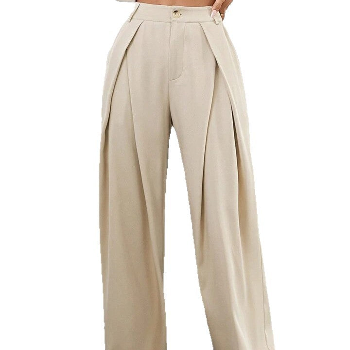 High-Waisted Wide-Leg Pants