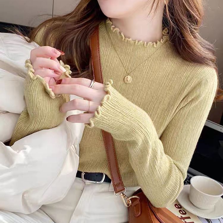 Half Turtleneck Bottoming TShirt Autumn And Winter