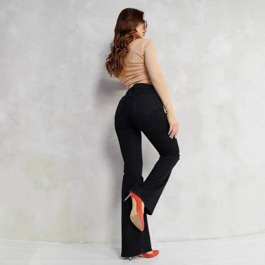 Flared Jeans For Fall, Womens Denim Pants