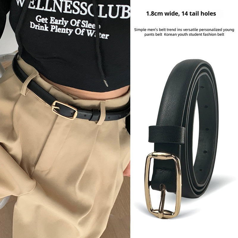 Trendy Harajuku-style Fashion Belt For Womens Commuter Pants