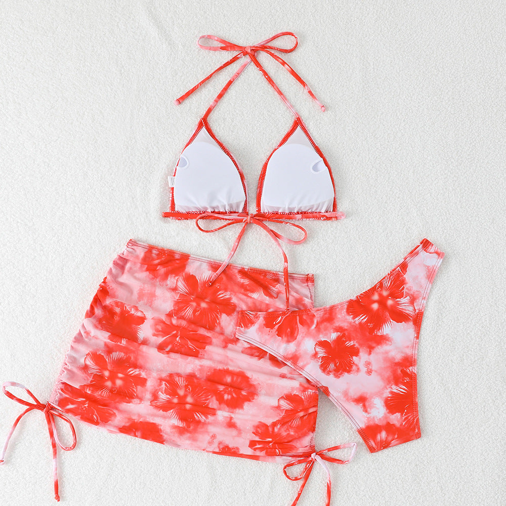 Womens Two-Piece Bikini Beach Vacation Swimsuit Set