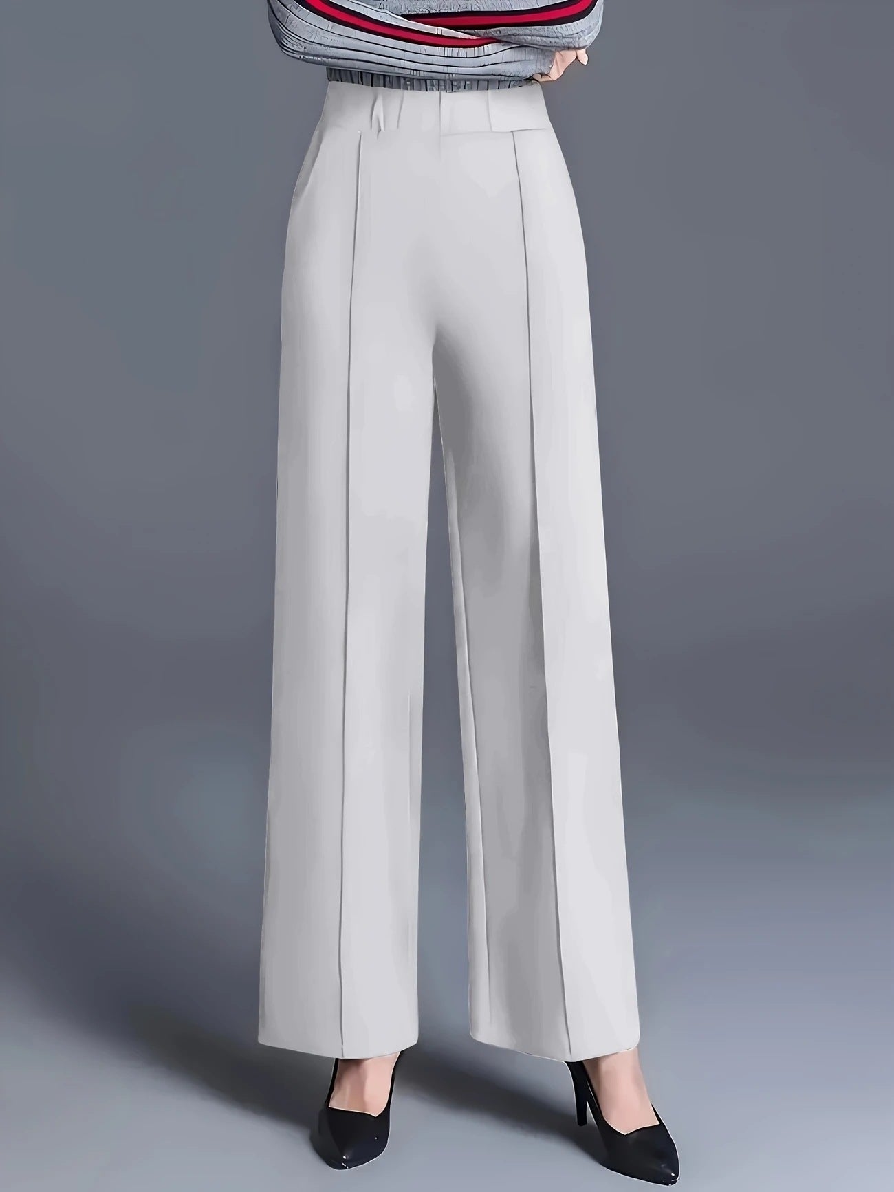 Straight Casual Suit Pants