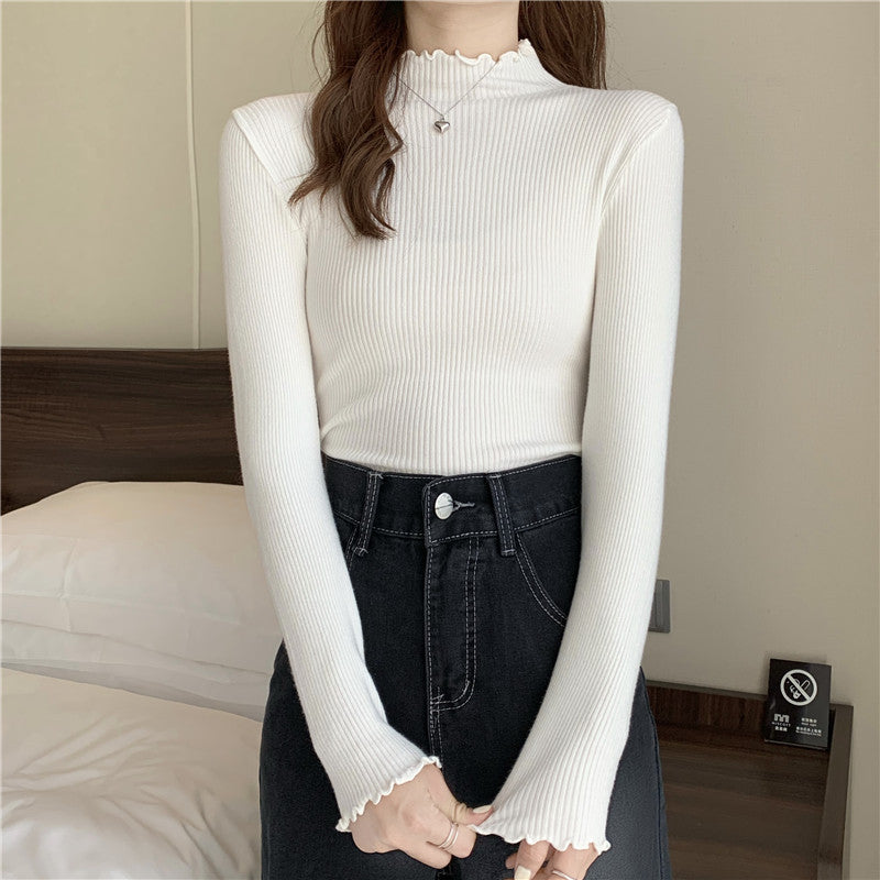 Knitted bottoming shirt