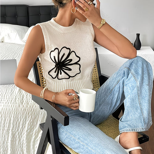Knitted tank top