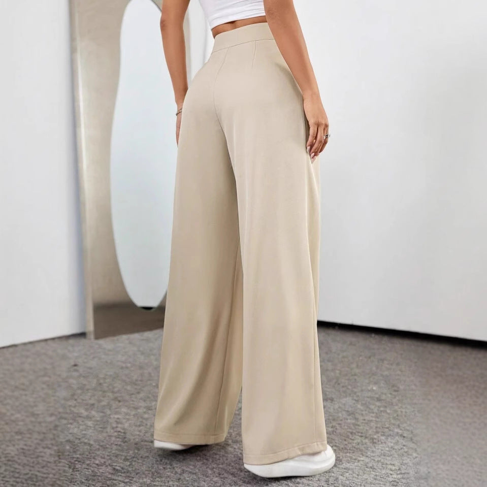 High-Waisted Wide-Leg Pants