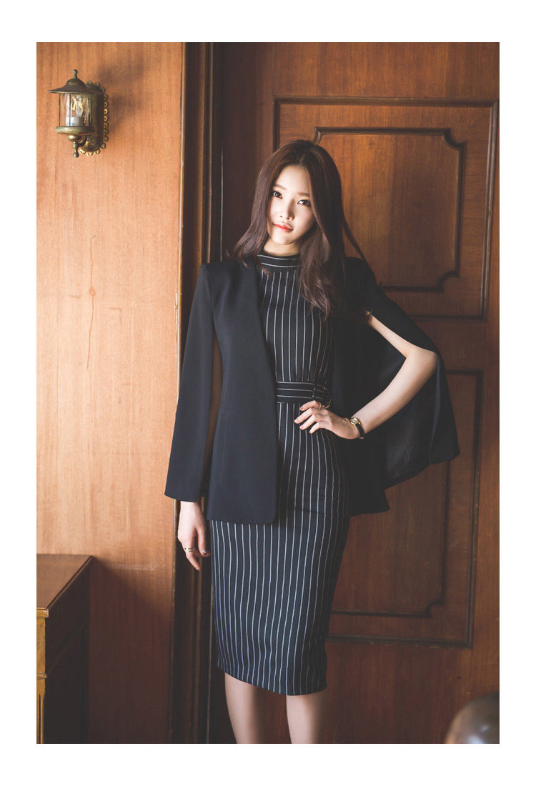 Women Striped Office wear dress