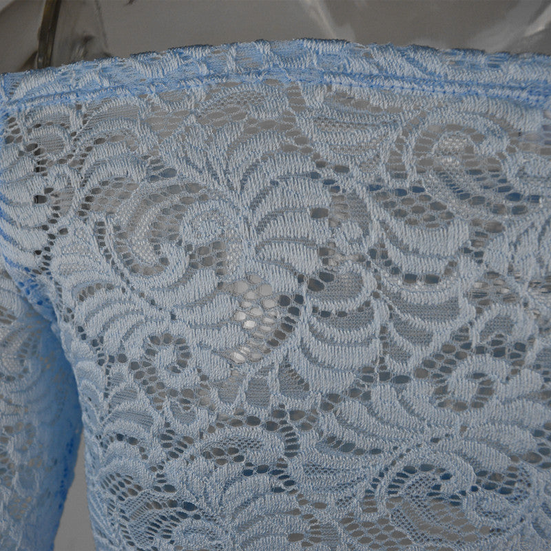 Lace chiffon Blouse