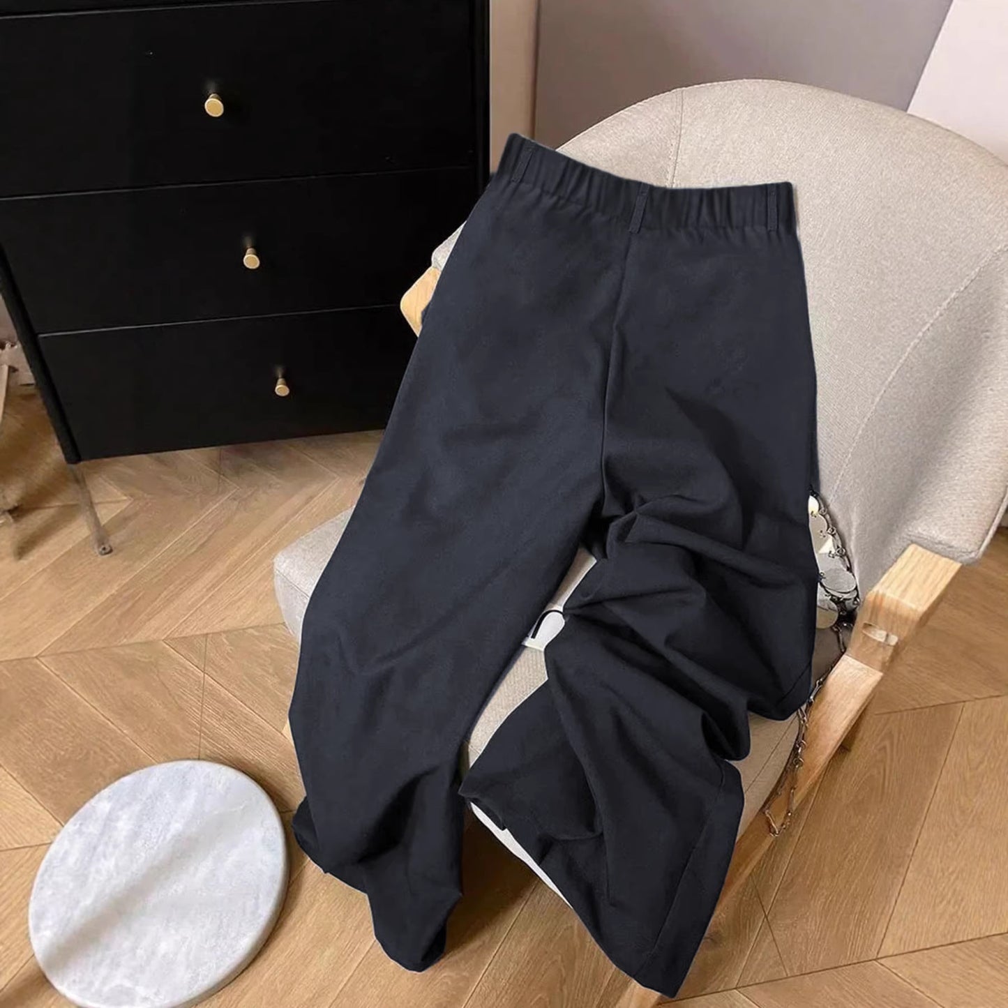 Wide-leg Casual Suit Pants