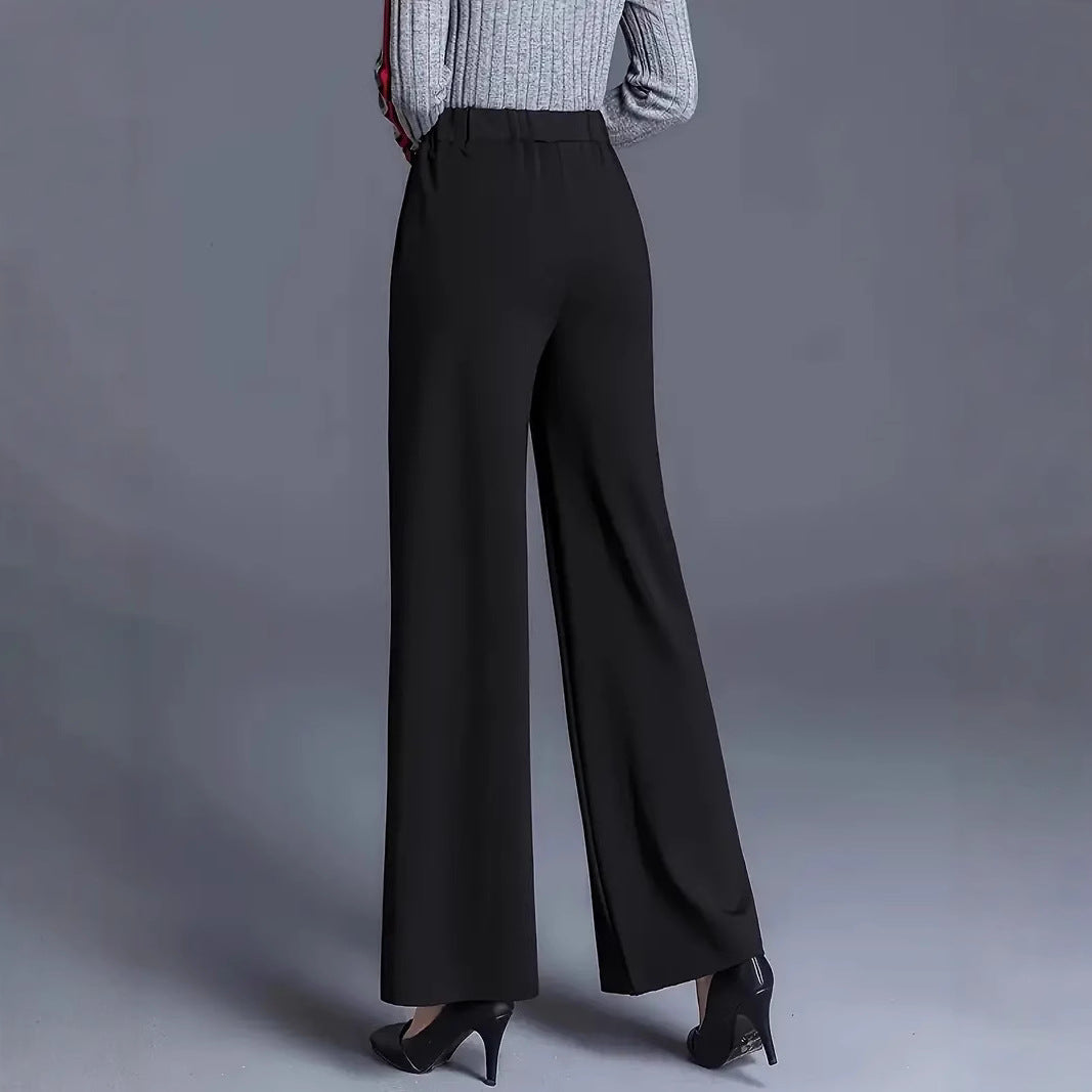 Straight Casual Suit Pants