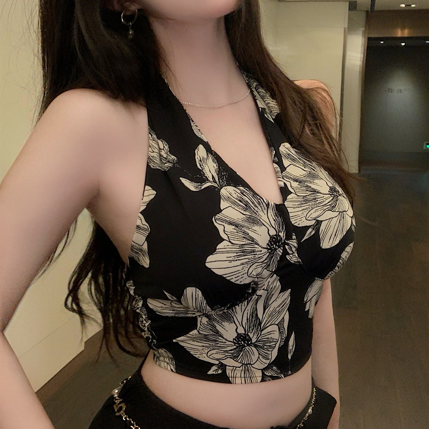 Floral V-neck Camisole
