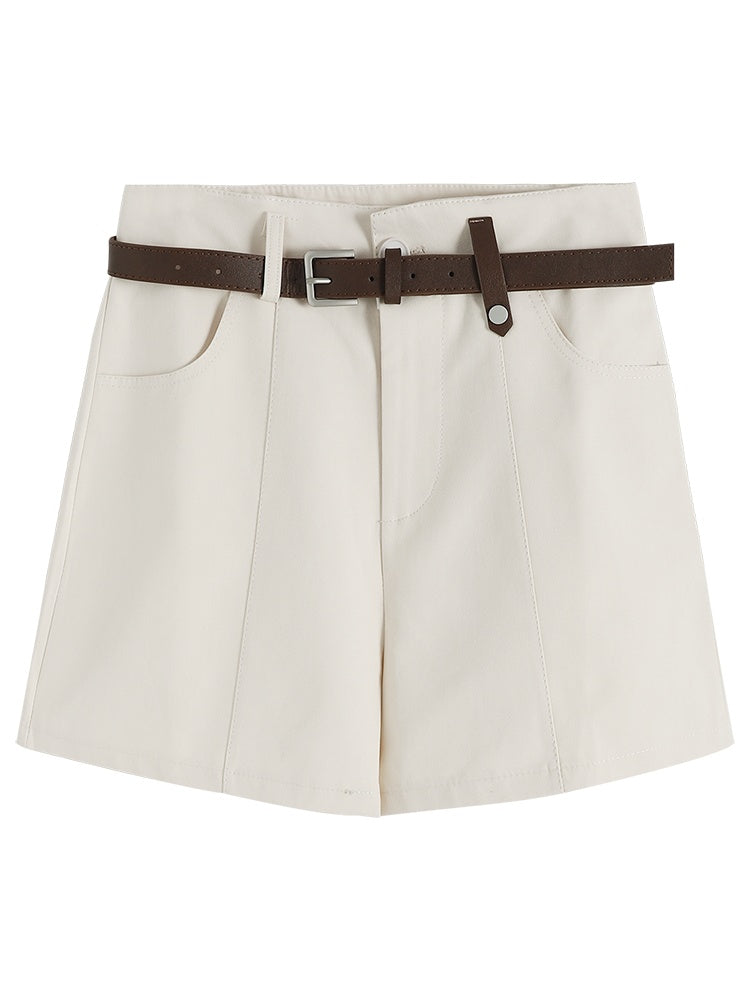 Women's Casual High Waist Wide Leg Shorts Loose And Slim