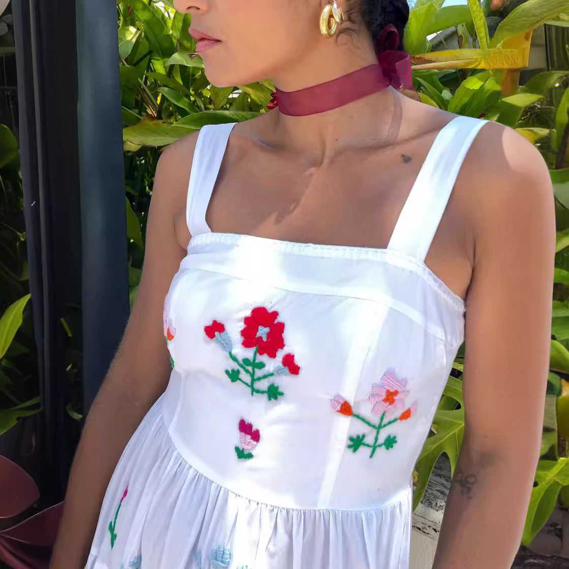 Beach Vacation Long Dress Women
