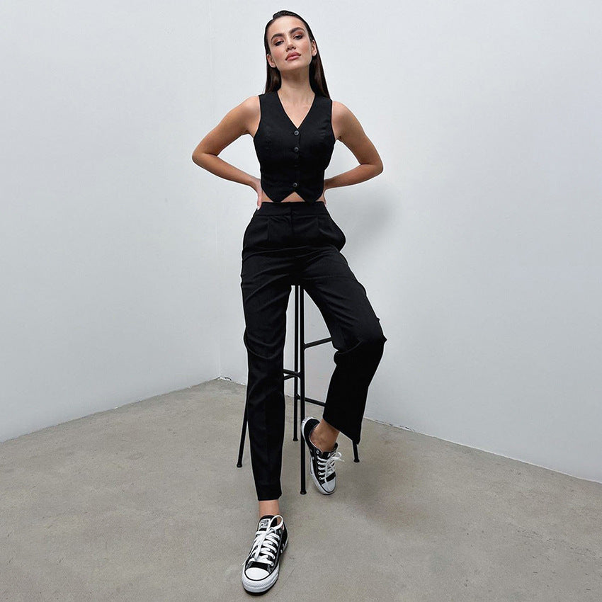 Temperament Vest Suit Pants