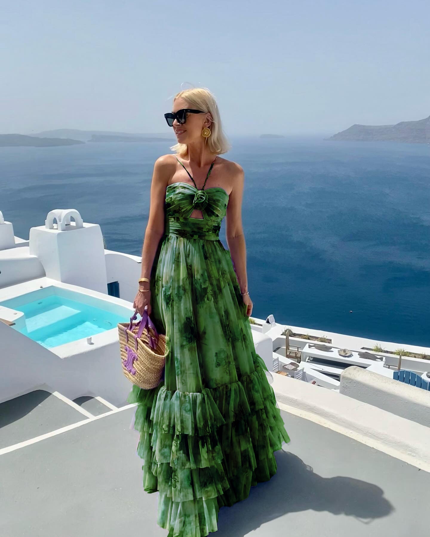 Vacation Style Dopamine Temperament Camisole Dress