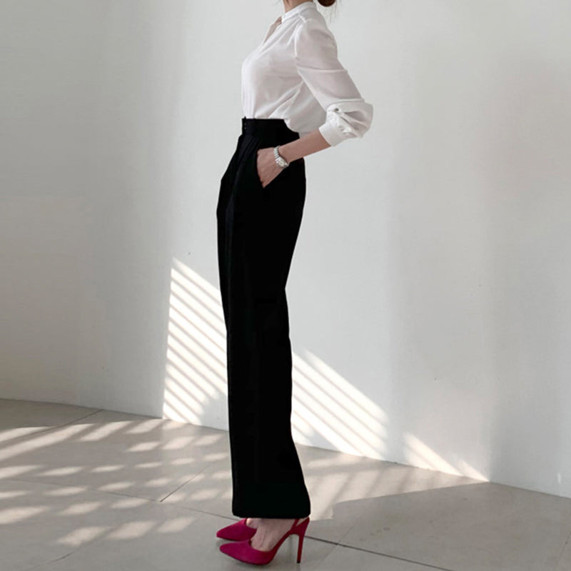 Beige Suit Pants And Trousers