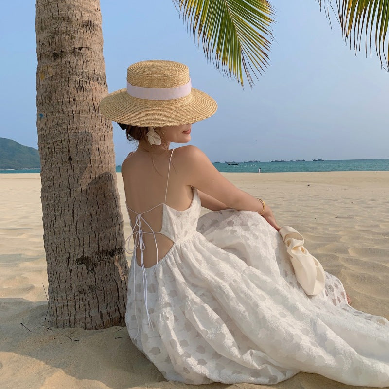 Seaside Vacation Beach Travel Photo Dress