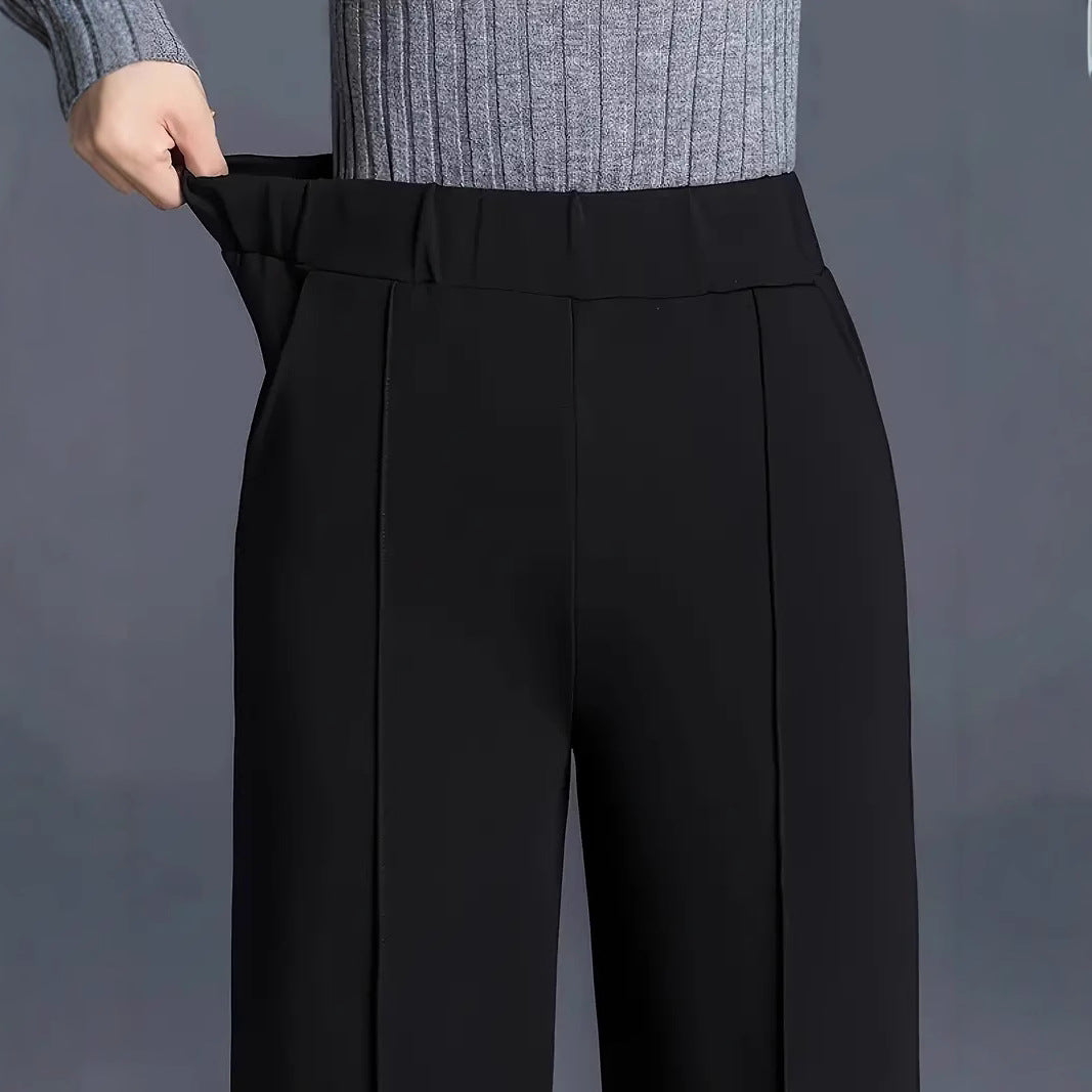 Straight Casual Suit Pants