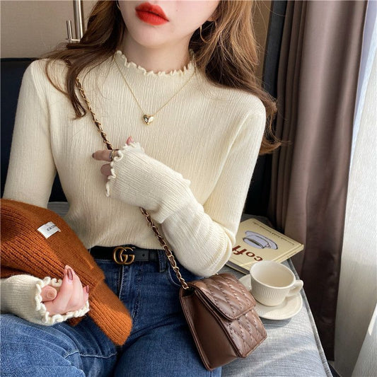 Half Turtleneck Bottoming TShirt Autumn And Winter