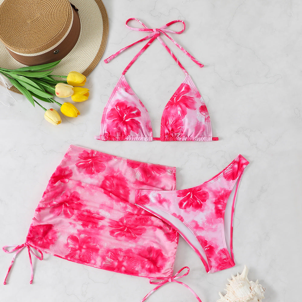 Womens Two-Piece Bikini Beach Vacation Swimsuit Set