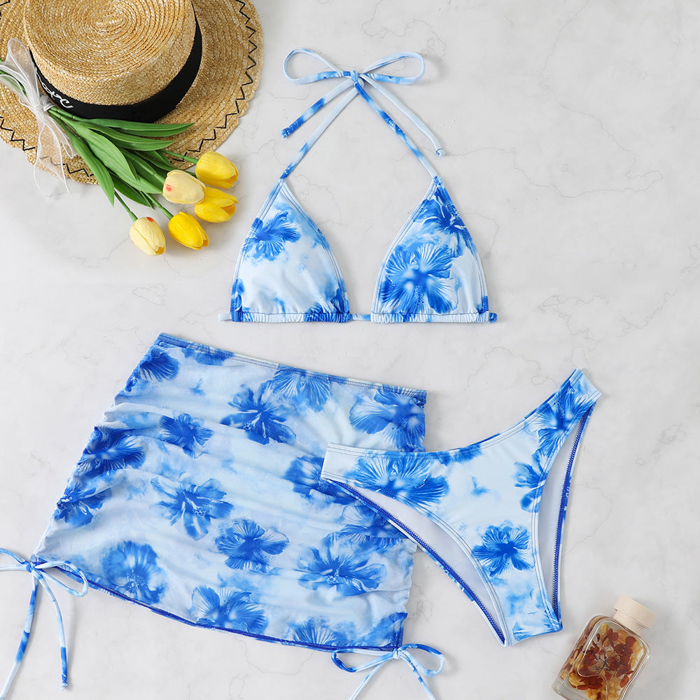 Womens Two-Piece Bikini Beach Vacation Swimsuit Set