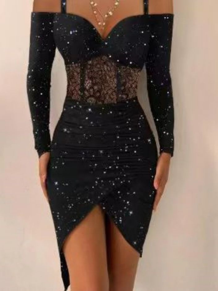 Flash Highlight Suspender Jumpsuit