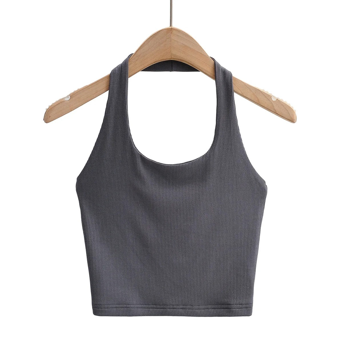 Vest Halter Top Slim-fit