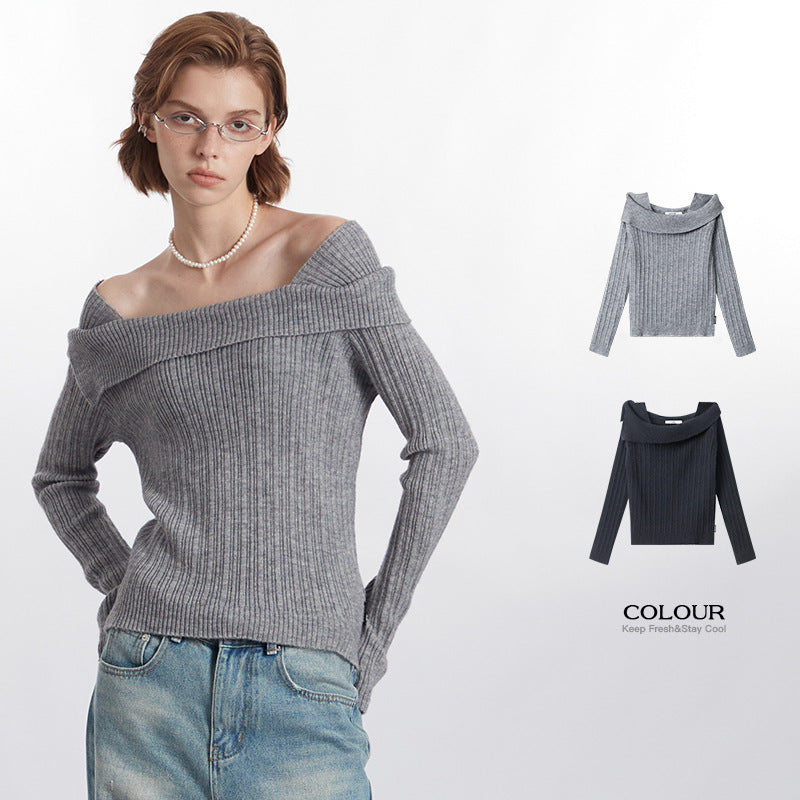Sweater Loose Knitted Blouse