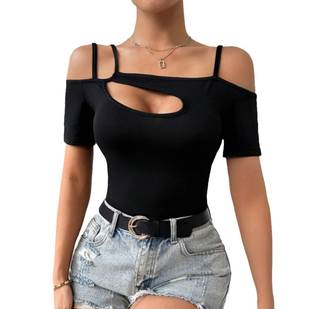 Minimalist Sexy Off-shoulder Camisole Top