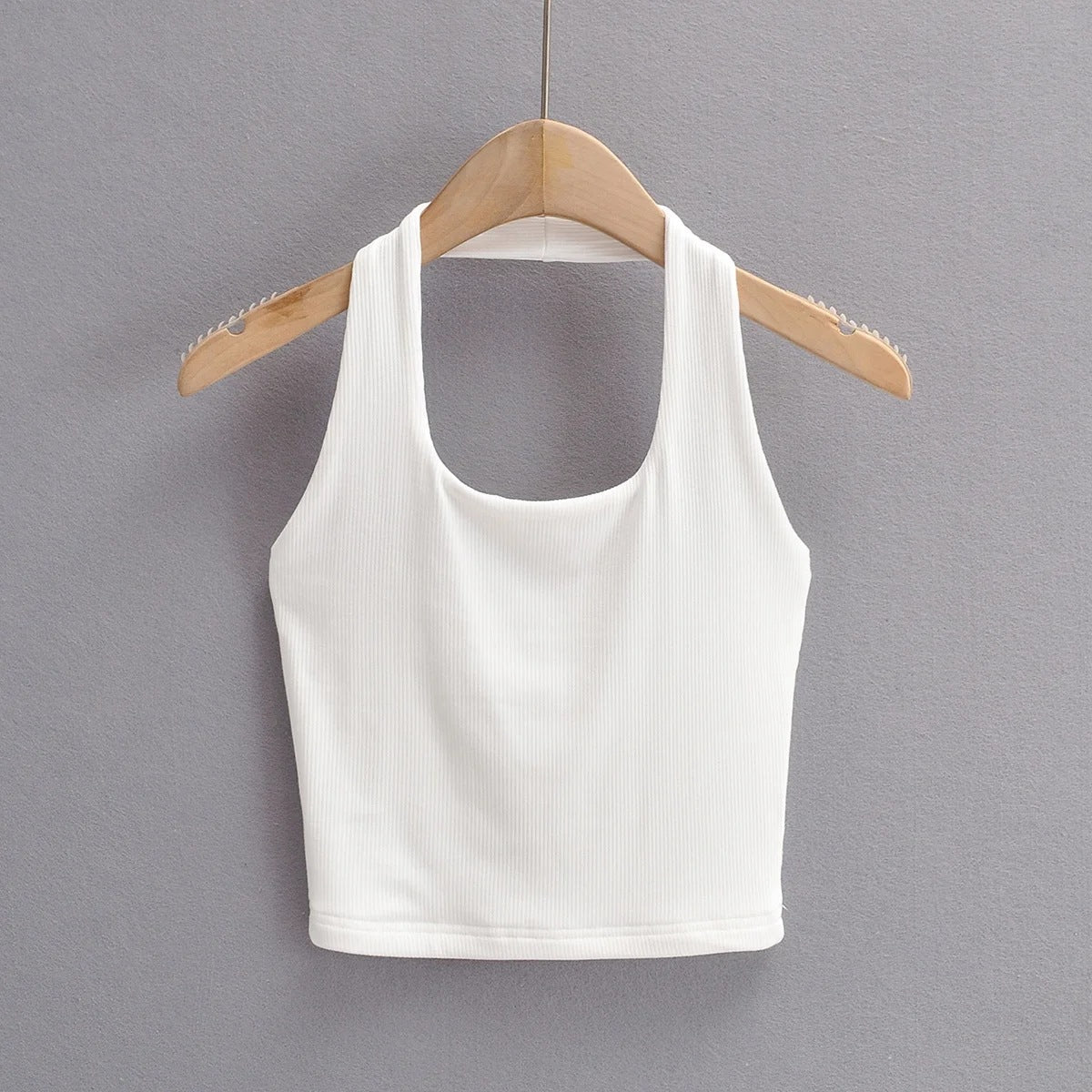 Vest Halter Top Slim-fit