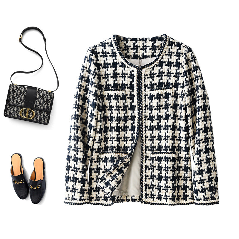 Houndstooth Jacket Outerwear