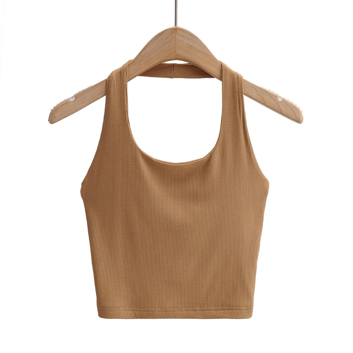 Vest Halter Top Slim-fit
