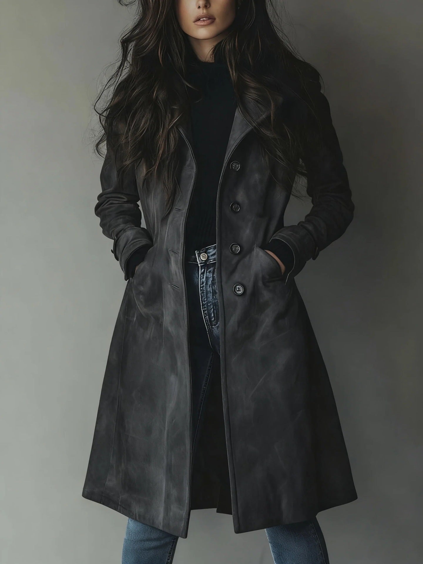 Long Trench Coat
