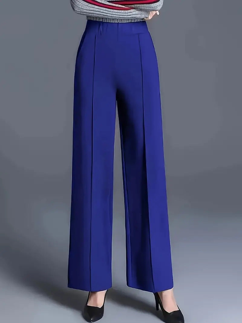 Straight Casual Suit Pants